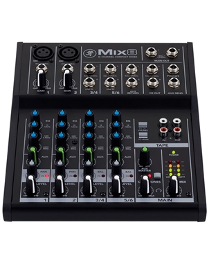 MESA MISTURA MACKIE MIX8 | Casa Abreu - Loja de Instrumentos Musicais