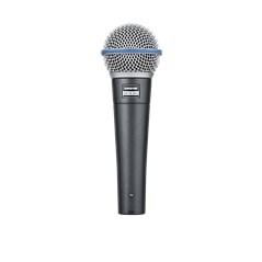 MICROFONE SHURE BETA58 | Casa Abreu - Loja de Instrumentos Musicais